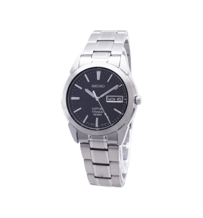 Seiko Seiko Men's Titanium with Sapphire Glass SGG731P1