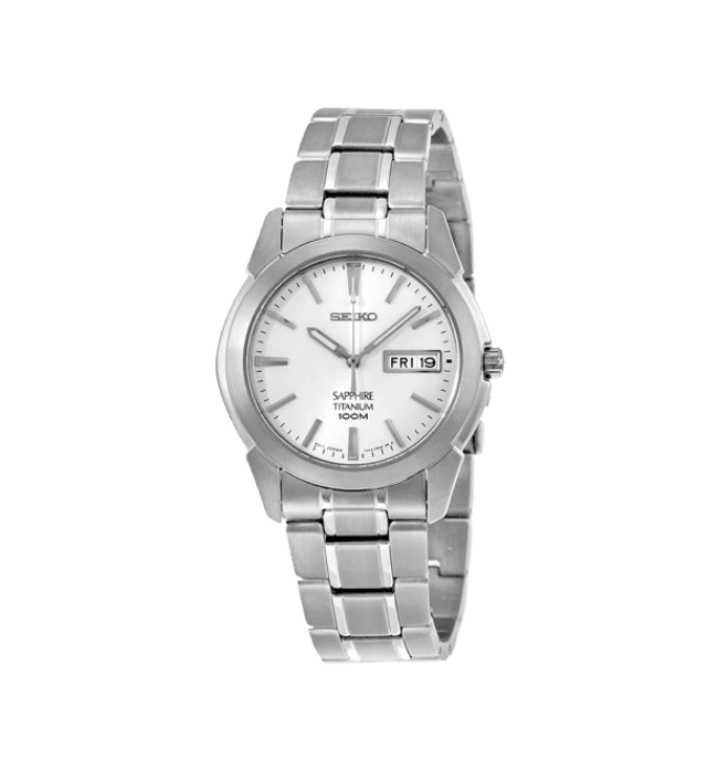 Seiko Seiko Men's Titanium with Sapphire Glass SGG727P1