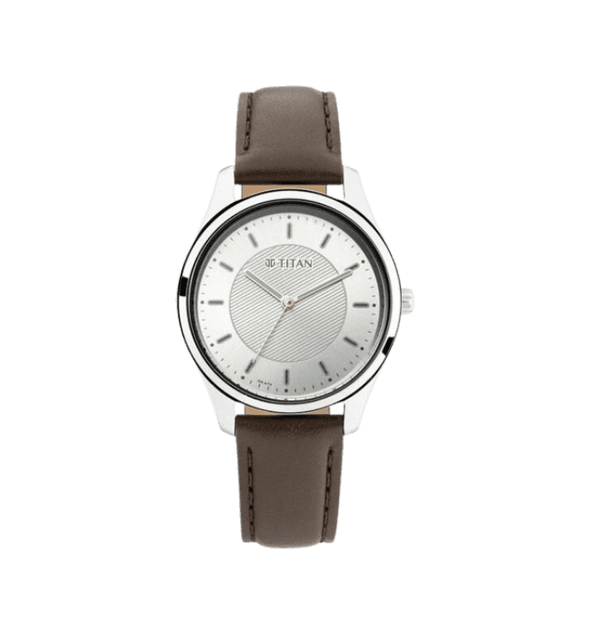 Titan Titan Workwear Silver Dial For Women 2639SL03