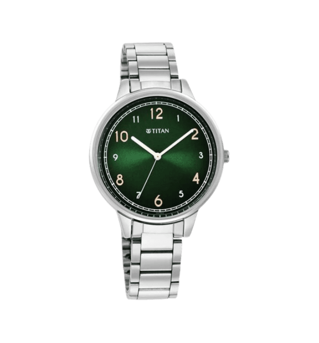 Titan Titan Trendsetters Green Dial Ladies 2648SM05