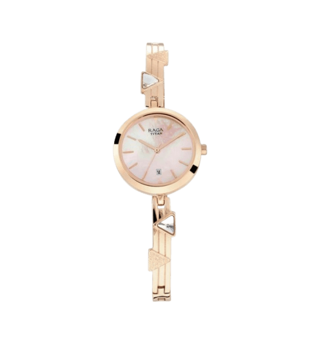 Titan Titan Raga Viva Mother of Pearl Dial Ladies 2606WM04