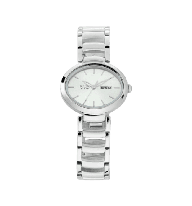 Titan Titan Raga Viva Silver Dial Ladies NP2620SM01