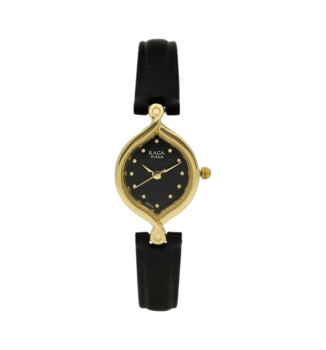 Titan Titan Quartz Analog Black Dial Ladies 2296YL03